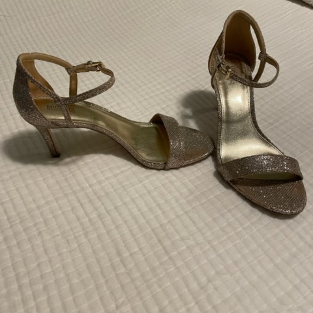Michael Kors Simone Mid Sandal glitter